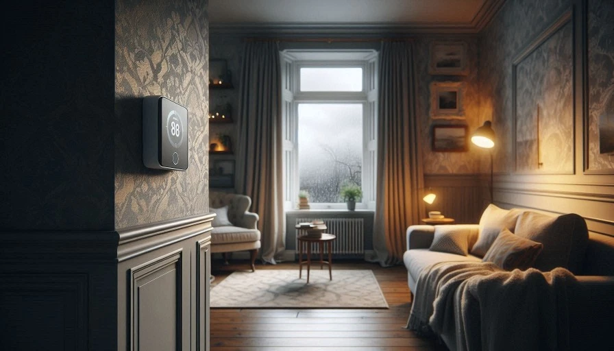 smart thermostat settings Ireland winter